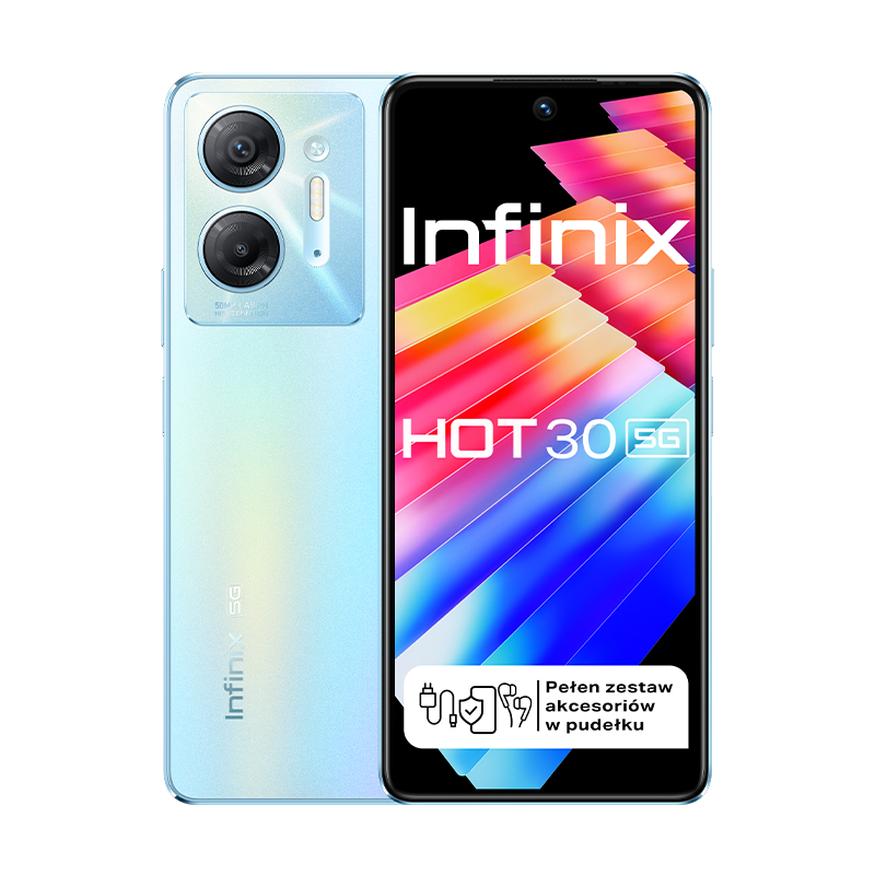 Infinix HOT 30 5G  Aurora Blue