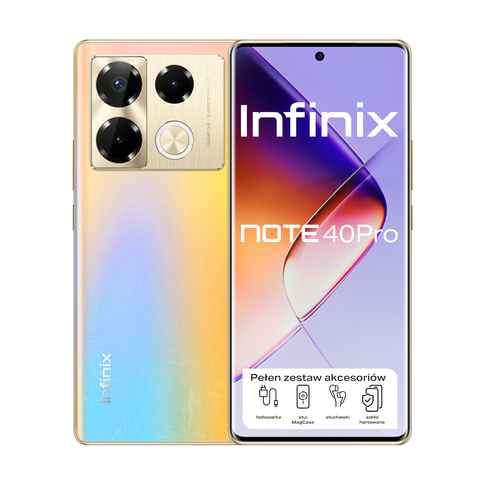 Infinix NOTE 40 Pro Gold