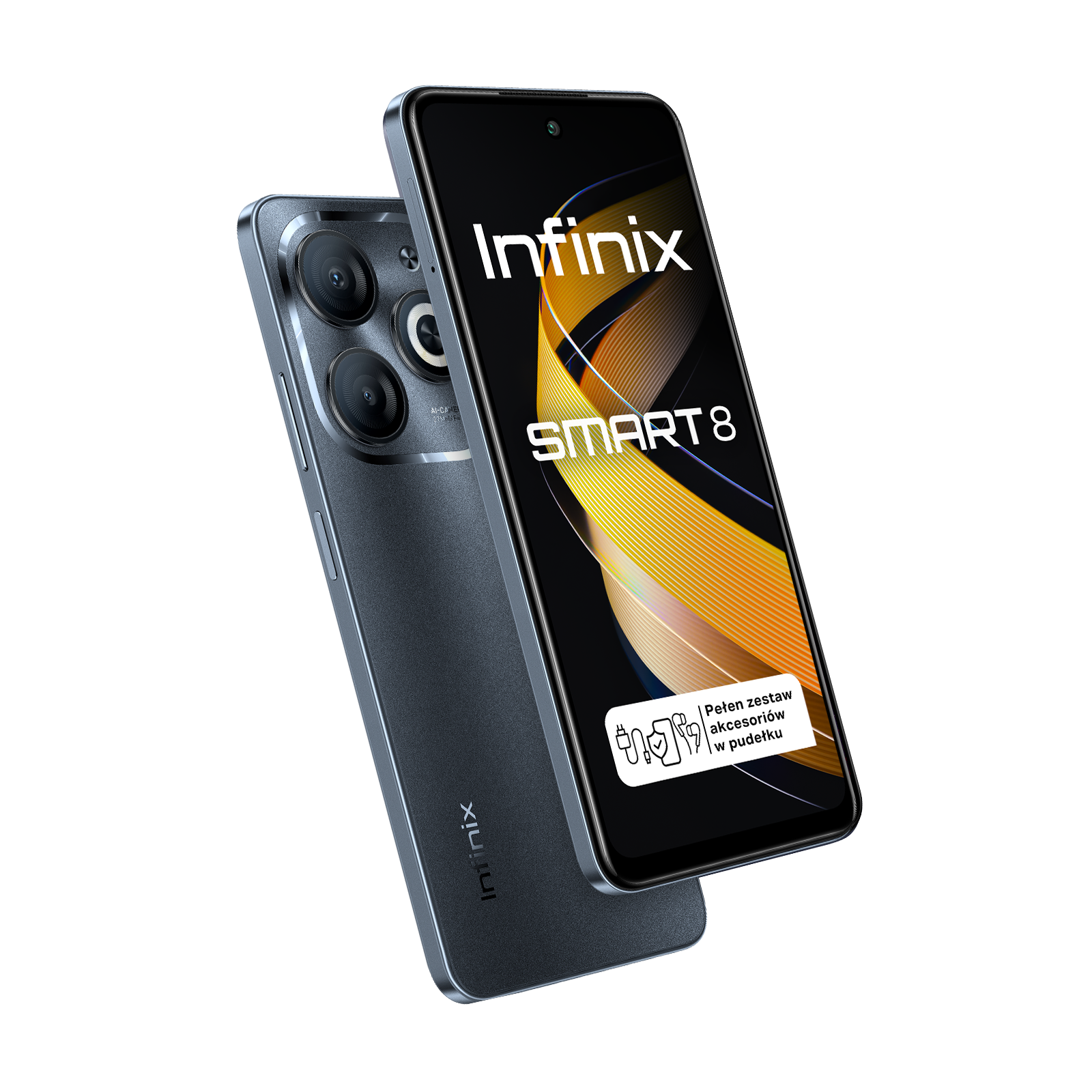 Infinix SMART 8 Timber Black
