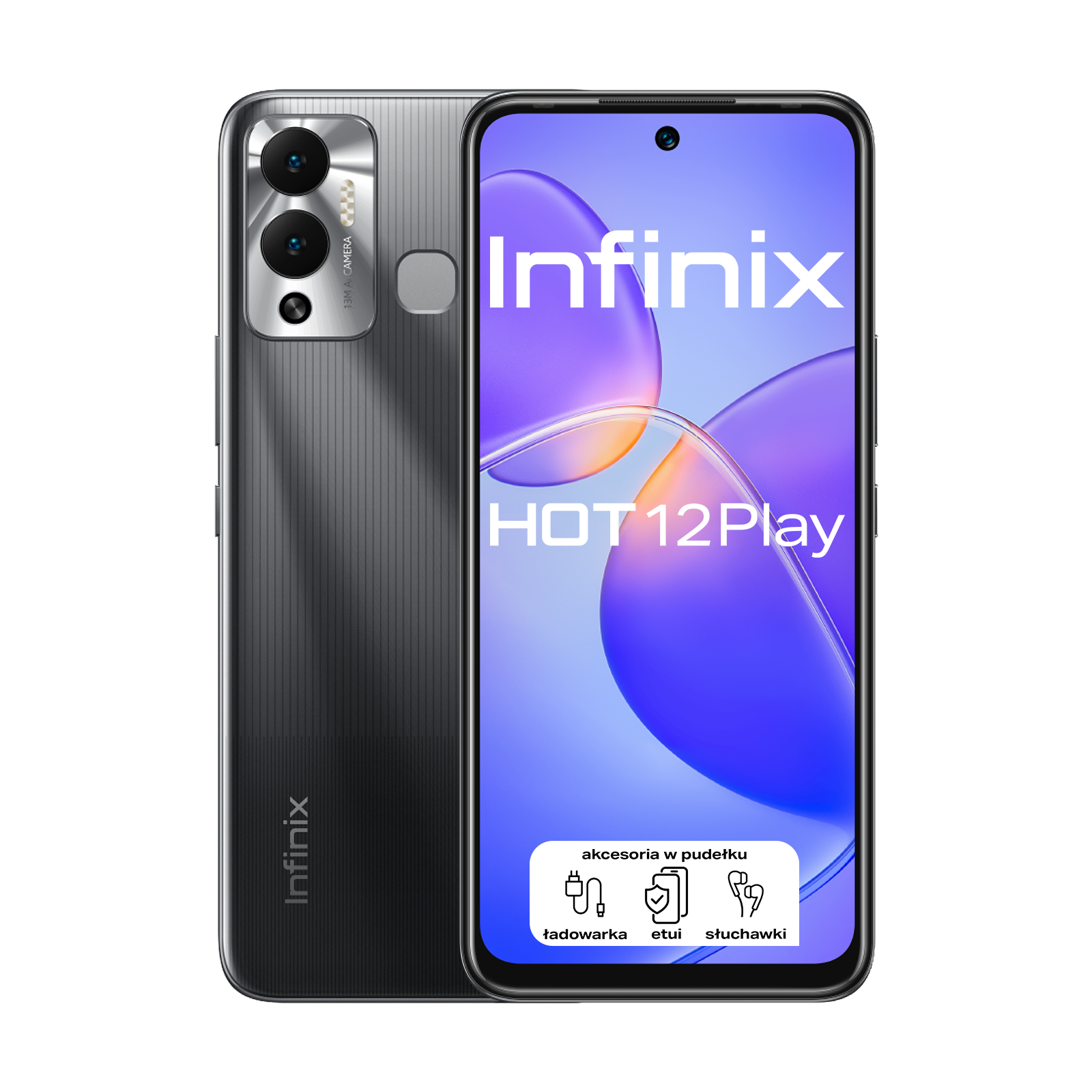 Infinix HOT 12 PLAY NFC 4/64GB Racing Black