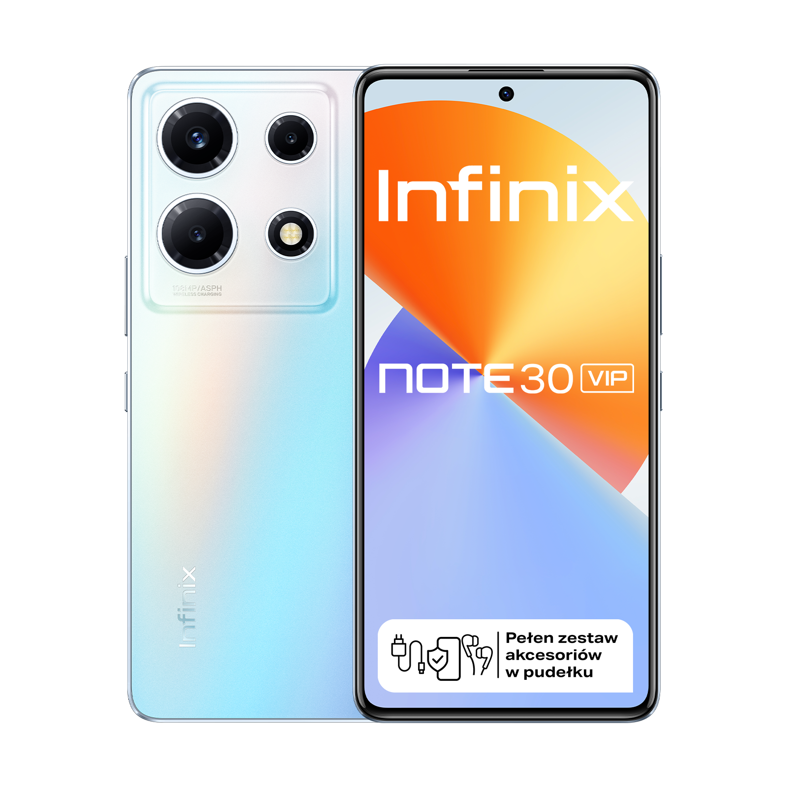 Infinix NOTE 30 VIP Glacier White
