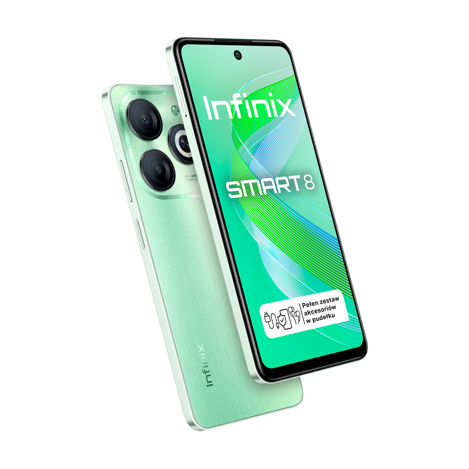 Infinix SMART 8 Crystal Green