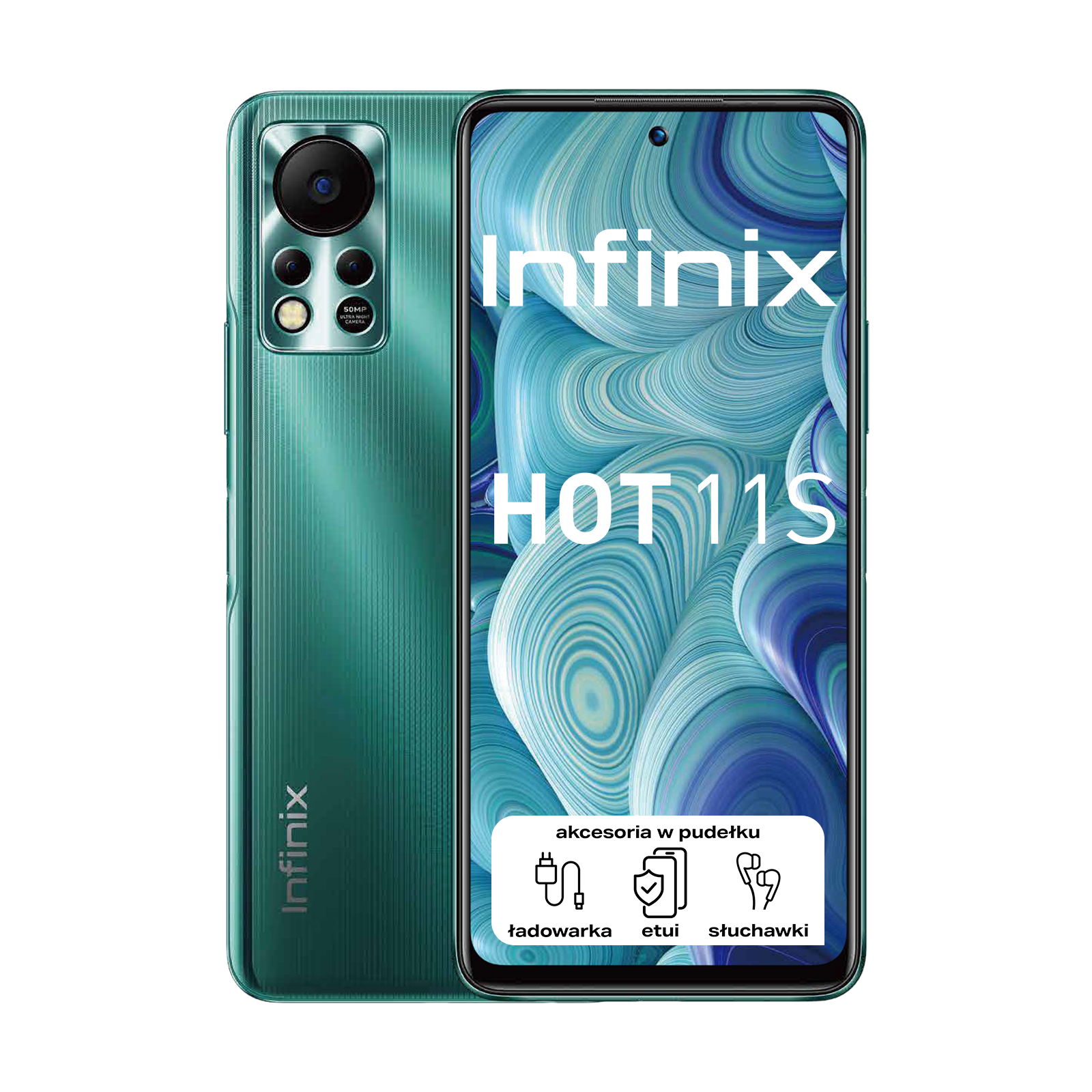 Infinix HOT 11S NFC Green Wave