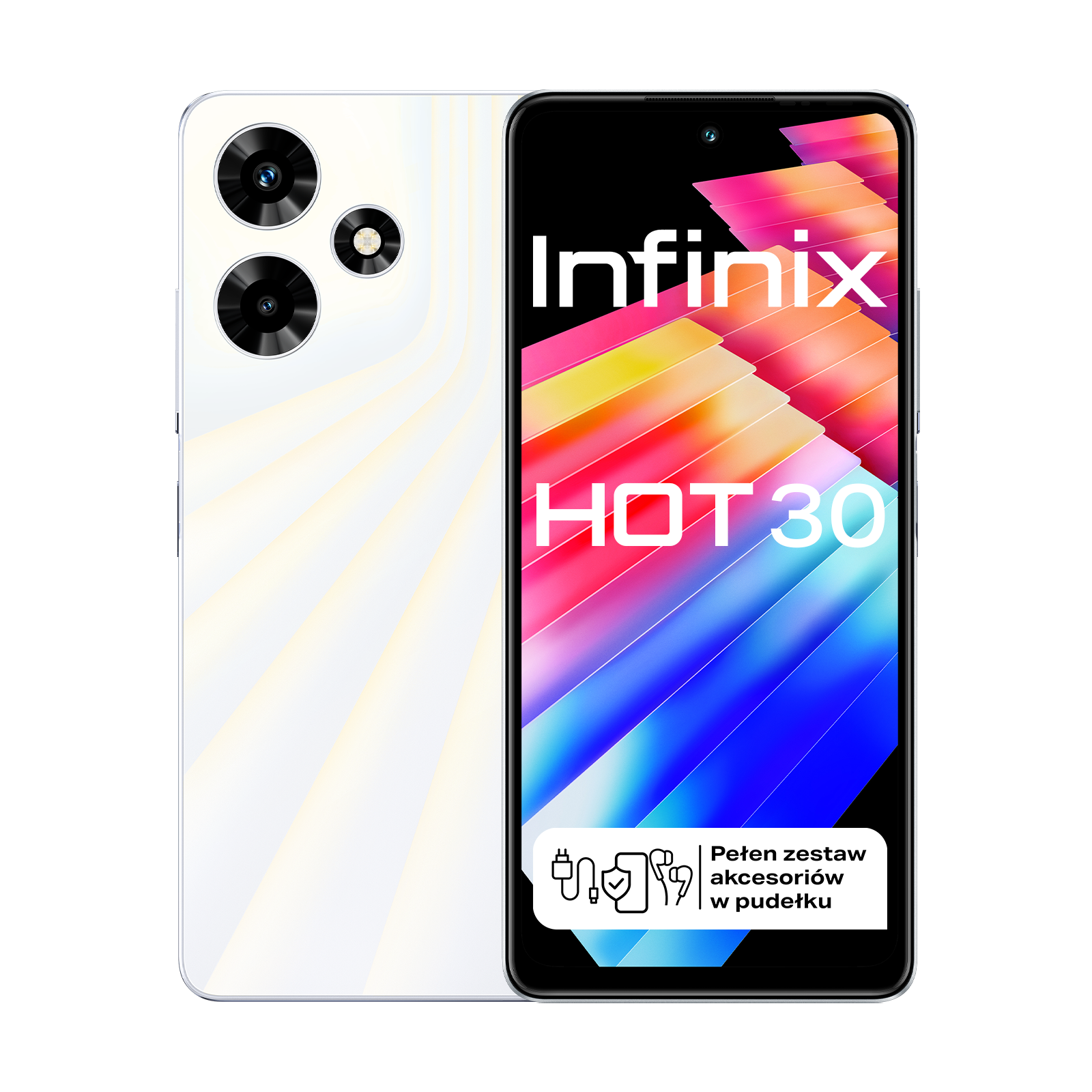 Infinix HOT 30 Sonic White
