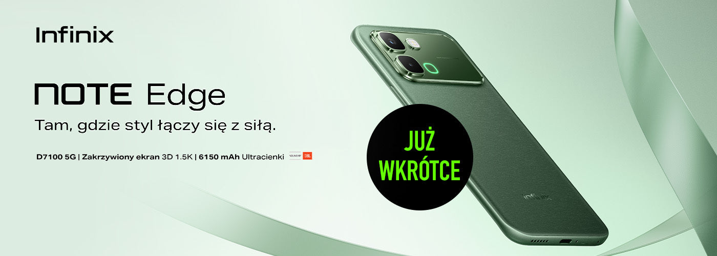 Nowy smartfon Infinix Note Edge na infinixstore.eu