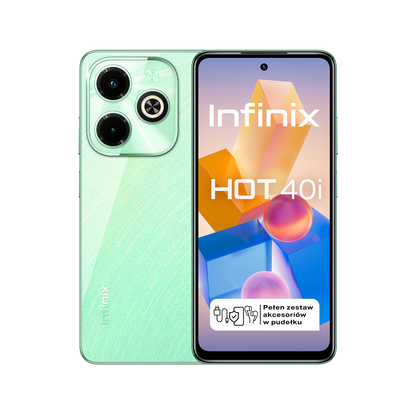 Infinix HOT 40i Starfall Green