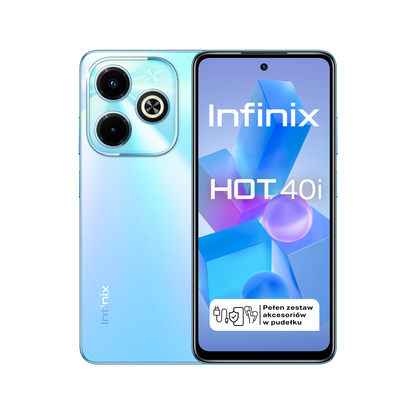 Infinix HOT 40i Palm Blue