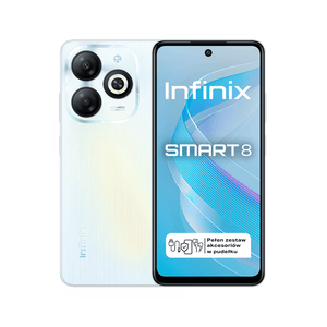 Infinix SMART 8 Galaxy White