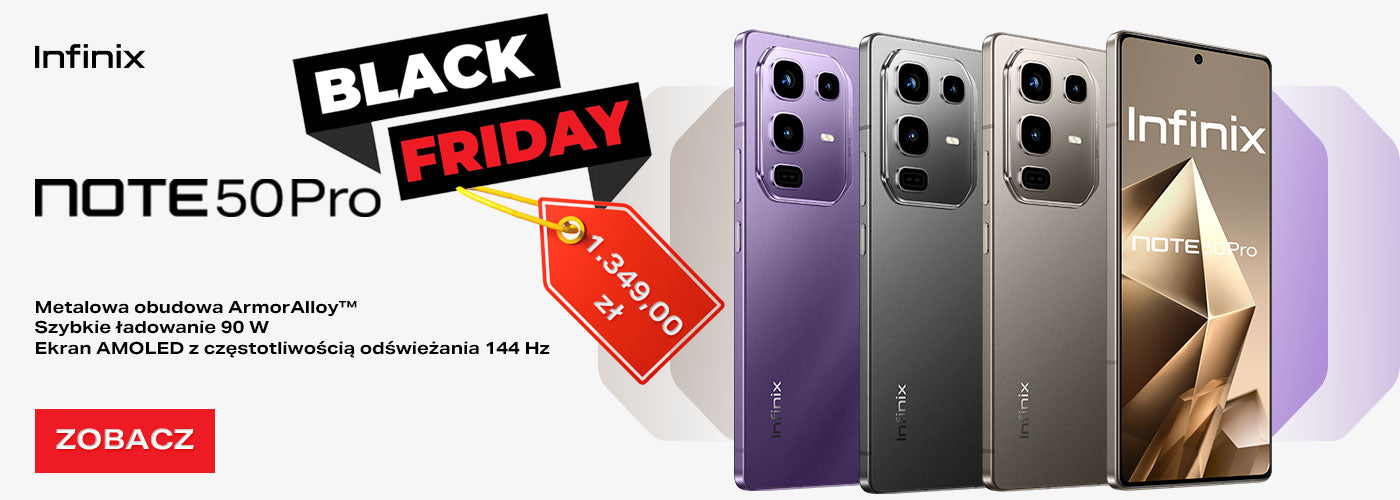 Infinix NOTE 50 Pro w supercenie na Black Friday