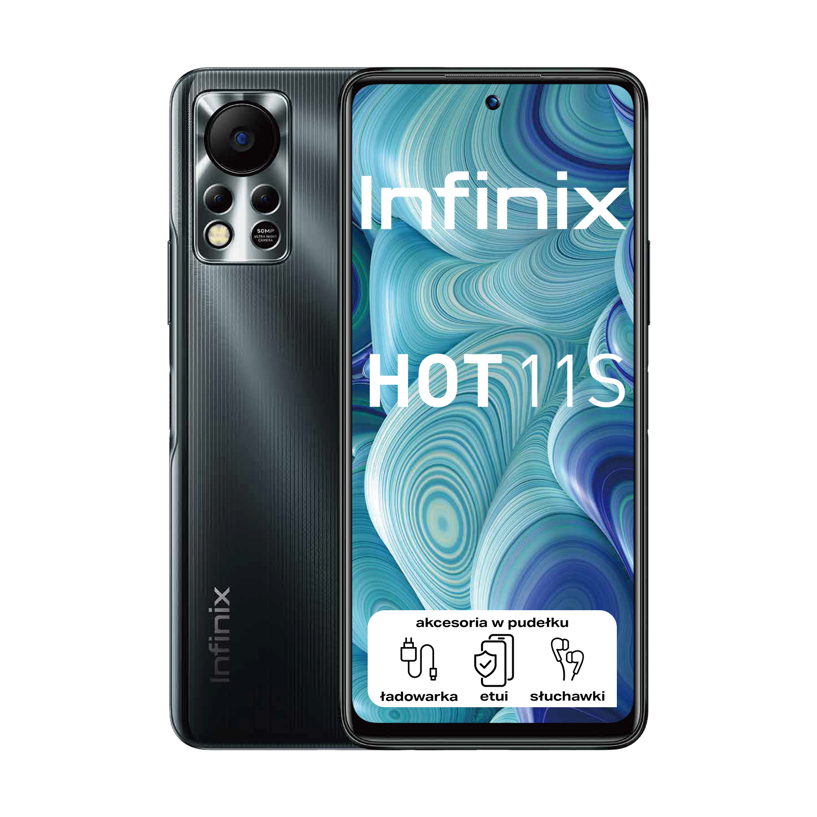 Infinix HOT 11S NFC Polar Black