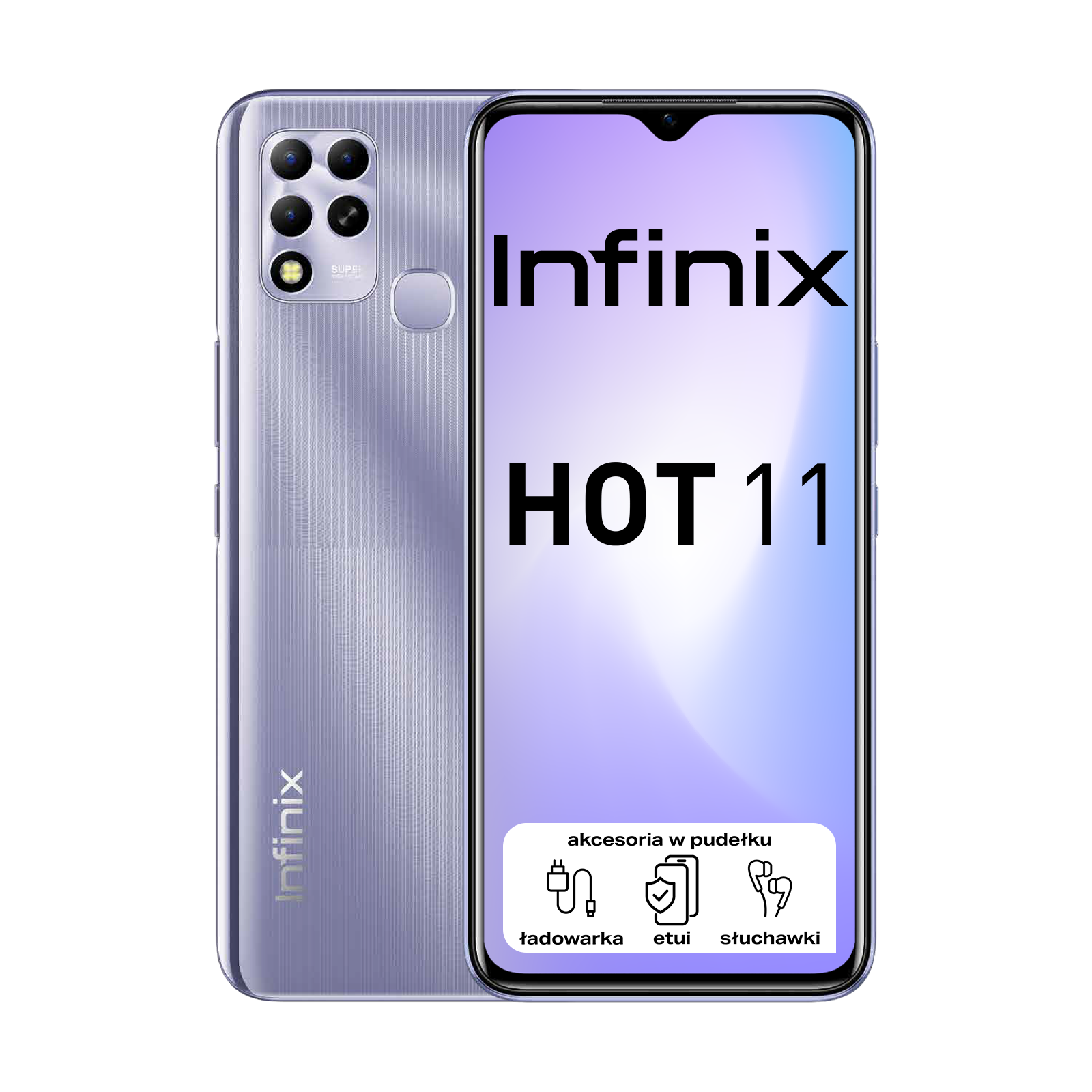 Infinix HOT 11 Purple